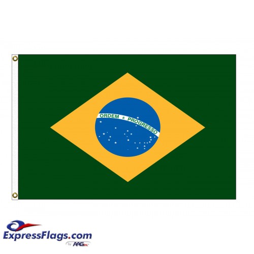 Brazil Nylon Flags (UN, OAS Member)BRA-NYL