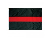 Thin Red Line Flag - 3' x 5' Endura-Nylon