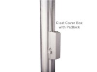 Cleat Cover Boxes with Padlock