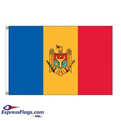 Moldova Nylon Flags (UN Member)MDA-NYL