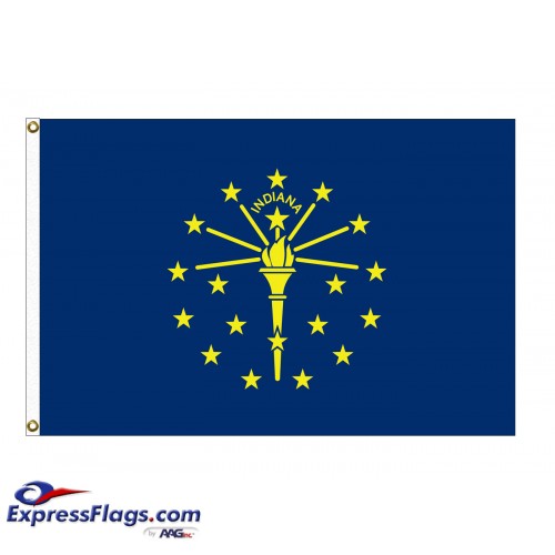 Poly-Max Indiana State FlagsIN-PM