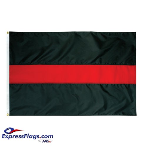 Thin Red Line Flag - 3  x 5  Endura-Nylon070477