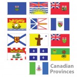 3' x 5' Canadian Provinces Nylon Flags