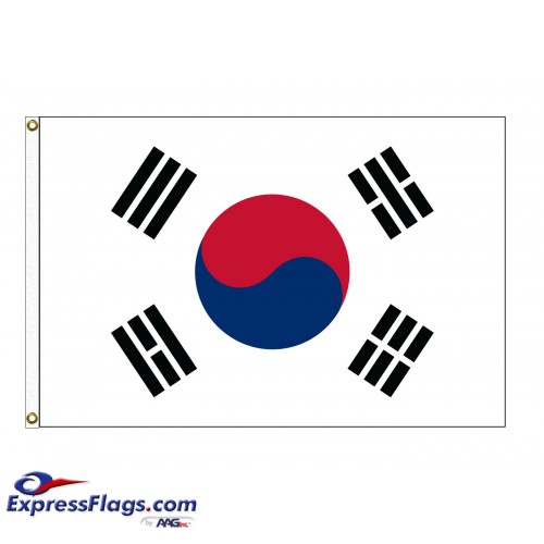 Korea, South Nylon Flags (UN Member)KOR-NYL