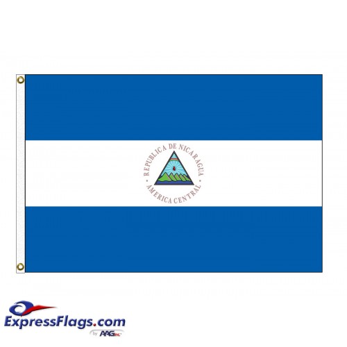 Nicaragua Nylon Flags (UN Member)NIC-NYL