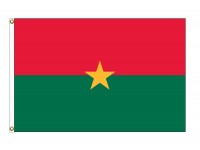 Burkina Nylon Flags (UN Member)