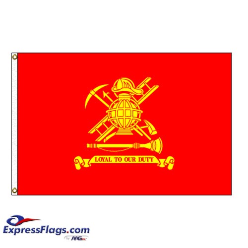 Firemen Flag - 3  x 5  Endura-Nylon070285