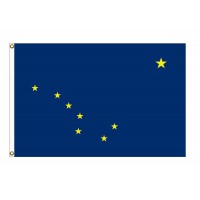 Poly-Max Alaska State Flags
