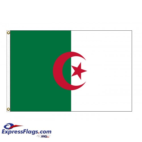 Algeria Nylon Flags - (UN Member)DZA-NYL