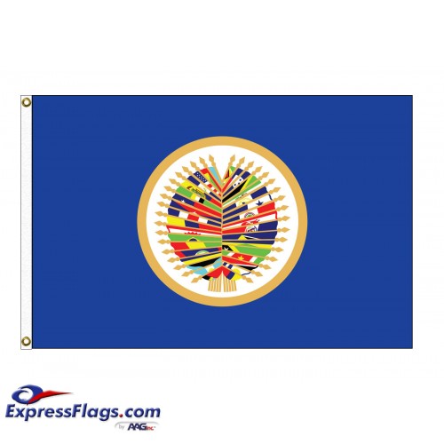 OAS Nylon Flags ( Organization of American States )OAS-NYL