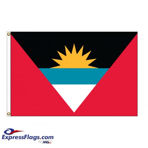 Antigua & Barbuda Nylon Flags (UN, OAS Member)ATG-NYL