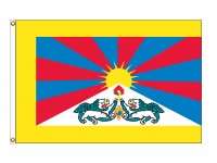 Tibet E-Poly Flags - 3' x 5'