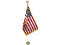 3' x 5' Freedom U.S. Flag Indoor Display Set