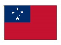 Western Samoa Nylon Flags (UN Member)