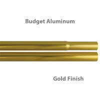 Budget Aluminum Indoor Poles - Gold Finish