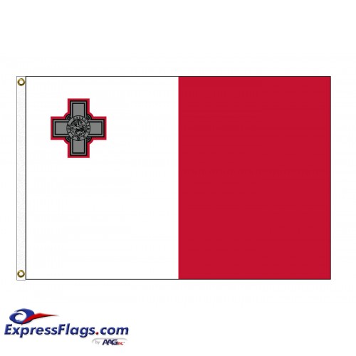 Malta Nylon Flags (UN Member)MLT-NYL