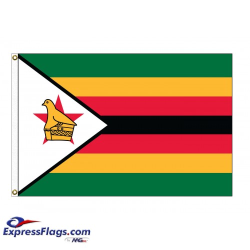 Zimbabwe Nylon Flags (UN Member)ZWE-NYL