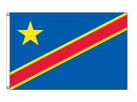 Congo Democratic Republic Nylon Flags  (UN Member)