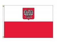 Poland Nylon Flags (Eagle)