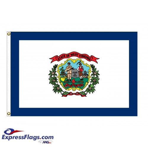 Nylon West Virginia State FlagsWV-NYL