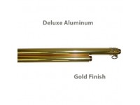 Deluxe Aluminum Indoor Poles - Gold Finish