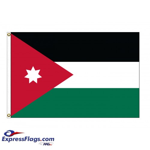 Jordan Nylon Flags (UN Member)JOR-NYL