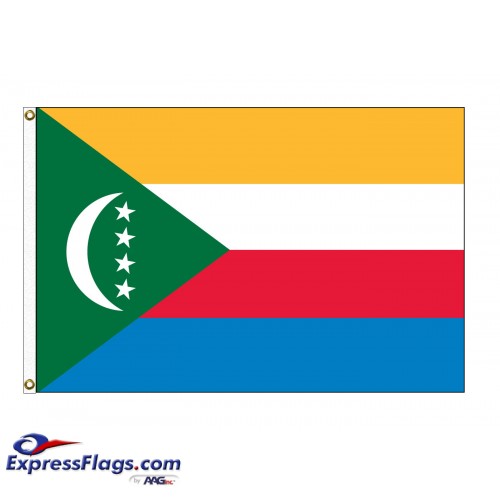 Comoros Nylon Flags  (UN Member)COM-NYL
