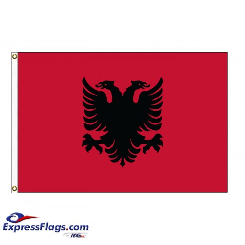 Albania Nylon FlagsALB-NYL