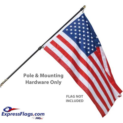 Regal Wall Mount Residential Flagpole Sets - No FlagRFS-NF