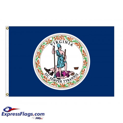 Poly-Max Virginia State FlagsVA-PM