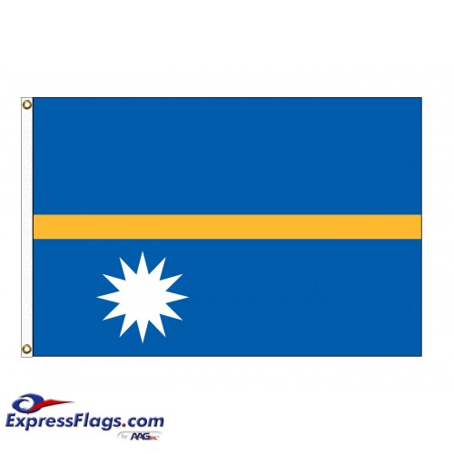 Nauru Nylon Flags (UN Member)NRU-NYL