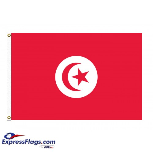 Tunisia Nylon Flags (UN Member)TUN-NYL