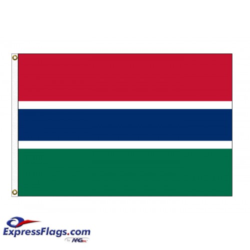 Gambia Nylon Flags (UN Member)GMB-NYL