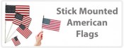 U.S. Flags - Stick Mounted 