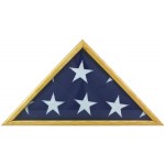 Oak Memorial Flag Case - Fits 5' x 9-1/2' Flag