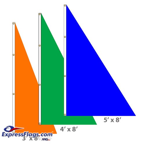 Sail Solid Color Nylon FlagsNY-S