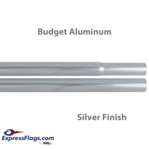 Budget Aluminum Indoor Poles - Silver FinishBPA-S