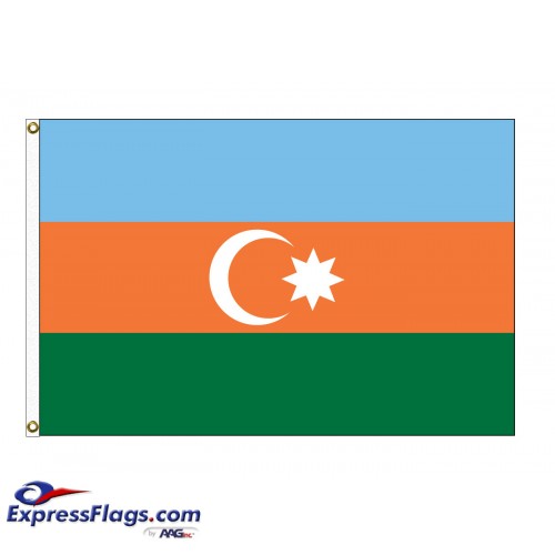Azerbaijan Nylon Flags  (UN Member)AZE-NYL