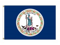 Nylon Virginia State Flags