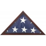Poplar Memorial Flag Case - Fits 5' x 9-1/2' Flag