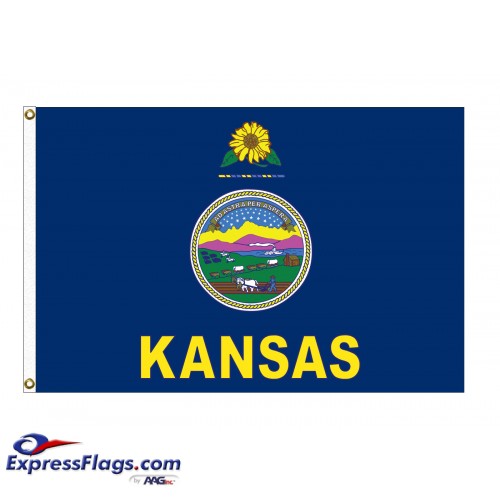 Nylon Kansas State FlagsKS-NYL