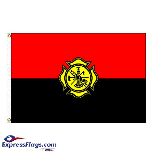 Fireman Remembrance Flag - 3  x 5  Endura-Nylon070322