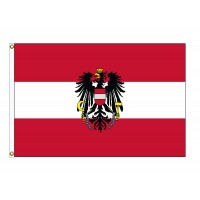 Austria with Eagle Nylon Flags 