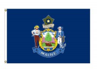 Nylon Maine State Flags