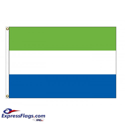 Sierra Leone Nylon Flags (UN Member)SLE-NYL