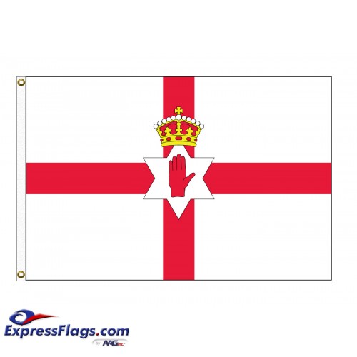 Northern Ireland Nylon Flags - 3  x 5033070