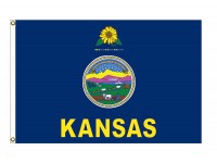 Nylon Kansas State Flags