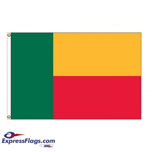 Benin Nylon Flags - (UN Member)BEN-NYL