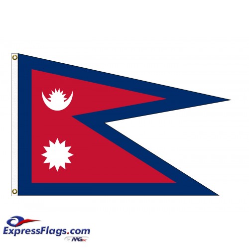 Nepal Nylon Flags (UN Member)NPL-NYL