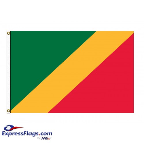 Congo Republic Nylon Flags  (UN Member)COG-NYL